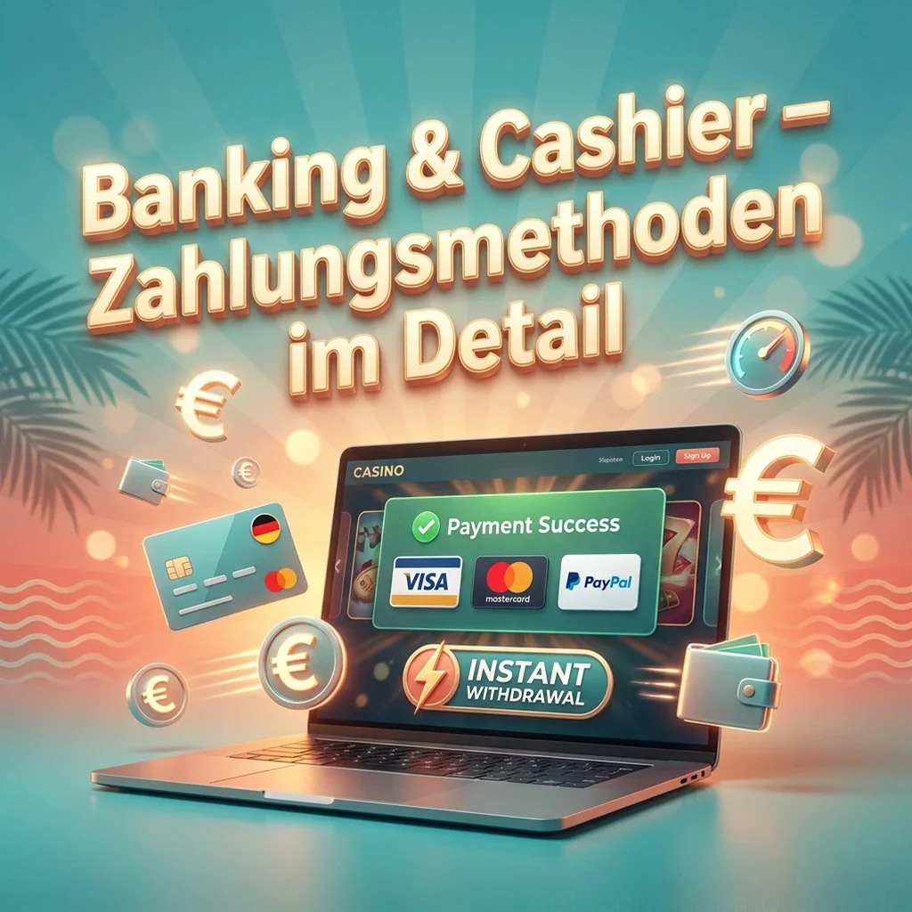 Banking & Cashier – Zahlungsmethoden im Detail